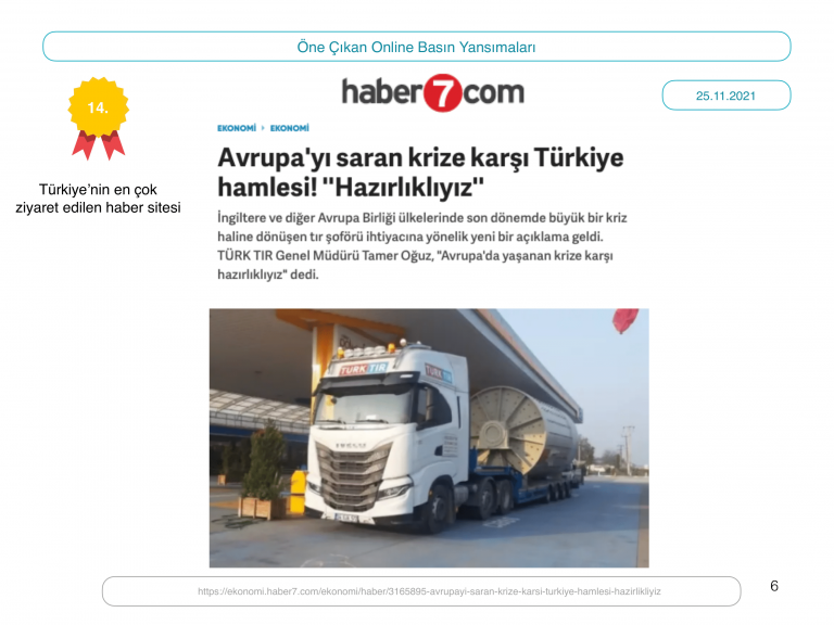 Türk Tır_Haftalık Yansıma Raporu_02.12.2021-06