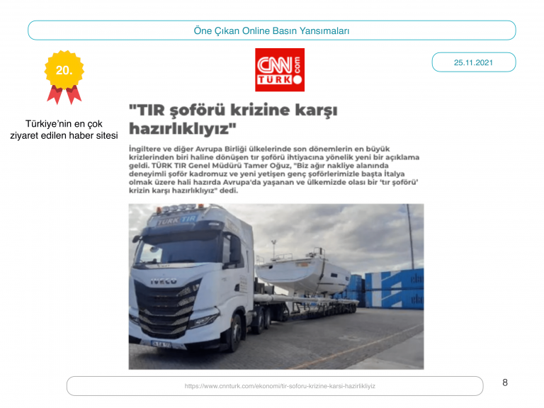 Türk Tır_Haftalık Yansıma Raporu_02.12.2021-08