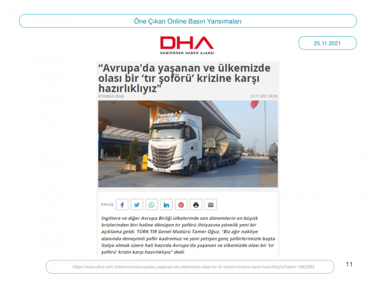 Türk Tır_Haftalık Yansıma Raporu_02.12.2021-11